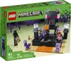 The image shows the box of a LEGO Minecraft The End Arena building toy set. Produktbild-Vorschau