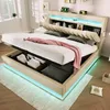 letto imbottito 180x200cm letto matrimoniale, testata con Anteprima dell’immagine prodotto 1