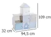 Kinder Aufbewahrungsboxen "Château" - grau und blau 96 × Produktbild-Vorschau 11