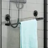 Koupelnový věšák na ručníky s přísavkami, 60 x 8,5 x 11 cm Náhled obrázku produktu 2