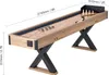 Stół do shuffleboardu SucceBuy 9 stóp 2 w 1 - idealny do Podgląd zdjęcia produktu 8
