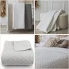 Tagesdecke Bettüberwurf Überwurf Weiss 200x220cm Produktbild-Vorschau 5