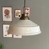 Pendelleuchte Asletl Ø35 cm, Industrial Weiß-Weiß Metall Produktbild-Vorschau 4