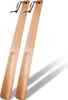 2 Stück Schuhanzieher, langer Schuhanzieher aus Holz, Produktbild-Vorschau 1