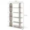 Bücherregal Chilly CODY - 120 x 181,5 cm - in Beige mit Produktbild-Vorschau 5
