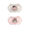 Two pacifiers are shown against a white background. Produktbild-Vorschau