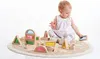 TickiT Jeu de cubes arc-en-ciel - Jouets en bois 24 pièces Voir les images du produit 20