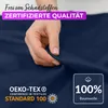 EllaTex Renforcé Bettwäsche 200x200 + 2x 80x80 cm Baumwolle Produktbild-Vorschau 5