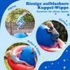 Balançoire en forme de dôme gonflable COSTWAY, balançoire Voir les images du produit 4