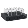 MANHATTAN 6-Port USB-Ladestation USB-A-Ports 2,4 A/5 V 55W Produktbild-Vorschau 3