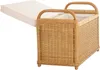 KRINES HOME Rattan Sitzbank Sitzhocker mit Stauraum Produktbild-Vorschau 5