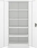 Abschließbarer Aktenschrank JAN H D600 900 x 1950 x 600 mm Produktbild-Vorschau 4