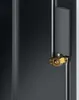 A close-up view of a lock mechanism on a black metal surface. Náhľad obrázku produktu