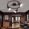 Globo Lighting lampa sufitowa metalowa w kolorze rdzy, Podgląd zdjęcia produktu 15