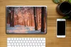 MuchoWow® Laptop Aufkleber Sticker Cover Winter - Wald - Produktbild-Vorschau 2