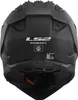 LS2 MX702 PIONEER II SOLID Integralhelm matt schwarz XL Produktbild-Vorschau 4