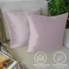Lionmood Premium Samt Kissenbezug Violett 40x40cm -1er- Produktbild-Vorschau 3