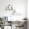 vidaXL Étagères flottantes 2 pcs. Gris béton 80x23,5x3,8 cm Voir les images du produit 3