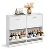 VASAGLE Schuhschrank 4 Klappen, Schuhkipper, Schuhregal, Produktbild-Vorschau 1