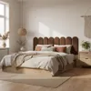 Komvortowy | Ovales Polsterpaneel | Wandkissen Velours Produktbild-Vorschau 2