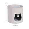 Relaxdays : niche pour chat avec coussin et jouets, maison Voir les images du produit 4