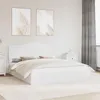 vidaXL Aufbewahrungsbett mit Kopfteil Weiß 180 x 200 cm Produktbild-Vorschau 2