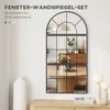 Fortuna Lai Wandspiegel dreiteilig, bogenförmiger Spiegel Produktbild-Vorschau 4