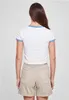 Urban Classics - Damen Stretch Jersey Cropped T-Shirt Produktbild-Vorschau 3