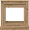 vidaXL Cornice per caminetto Artisan rovere 90x30x90 cm Anteprima dell’immagine prodotto 3