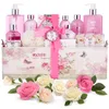 BRUBAKER Cosmetics Bad- en doucheset, rozengeur - 15-delige Productafbeelding-voorbeeld 1