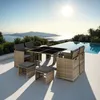 Rattan Sitzgruppe Bilbao für 4 bis 8 Personen Produktbild-Vorschau 9
