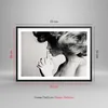 Gerahmtes Poster - Schwarzer Rahmen - Frau Modell - 70x50 Produktbild-Vorschau 5