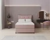 Boxspringbett, 120cm x 200cm, Grau, mit Bettkasten, Produktbild-Vorschau 3