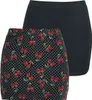 Rock Rebel by EMP Damen schwarze Röcke im Doppelpack - Produktbild-Vorschau 1