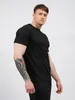 Oversize T-Shirt für Herren – Größe XXXL – Schwarz – 100% Produktbild-Vorschau 3