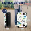 MuchoWow® Koffer Handgepäck Trolley Rollkoffer Kleine Produktbild-Vorschau 5