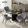 WOLTU Drehbare Esszimmerstühle, Küchenstühle mit Armlehne, Produktbild-Vorschau 2