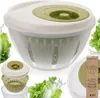 Orion | Odstředivka na salát - 4,5 litru - Průhledná/zelená Náhled obrázku produktu 7