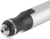 A close-up view of the tip of a silver and black engraving tool, showing the chuck and part of the handle. Náhled obrázku produktu