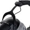 A close-up shot of a black beyerdynamic DT 770 PRO headphone, focusing on the headband and ear cup connection. Produktbild-Vorschau