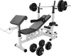 GORILLA SPORTS® Kraftstation mit Gewichten - 170cm Stange, Produktbild-Vorschau 1