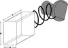 2x Kohlebürsten für Bosch Stichsäge PST54PE 6,3 x 6,3 x 17 Produktbild-Vorschau 2
