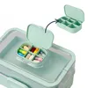 Relaxdays Medizinbox, 3 Ebenen, Pillenfach, aufklappbar, Produktbild-Vorschau 6