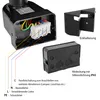 LED Außenwandleuchte mit Bewegungsmelder Fluter Schzwarz Produktbild-Vorschau 5