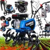 Glebogryzarka Spalinowa Potężna Kultywator Ziemi 85Cm Podgląd zdjęcia produktu 13