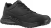 A black Skechers Uno Lite Lite Work Polyurethane Women's Trainer is shown from a side angle against a white background. Anteprima dell’immagine prodotto
