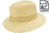 Seeberger Strohhut Fedora UV 80 in beige