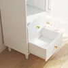 Vitrína s LED osvetlením Moderná knižnica so sklenenými Náhľad obrázku produktu 14
