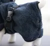 Kerbl Hunde Bademantel navy, Größe:M Produktbild-Vorschau 3