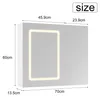 Zrcadlová skříňka Moonbite LED 70 cm s ochranou proti Náhled obrázku produktu 2